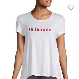 X by Gottex la femme short sleeve tee